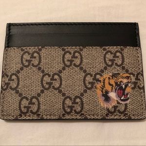 Tiger Card Case